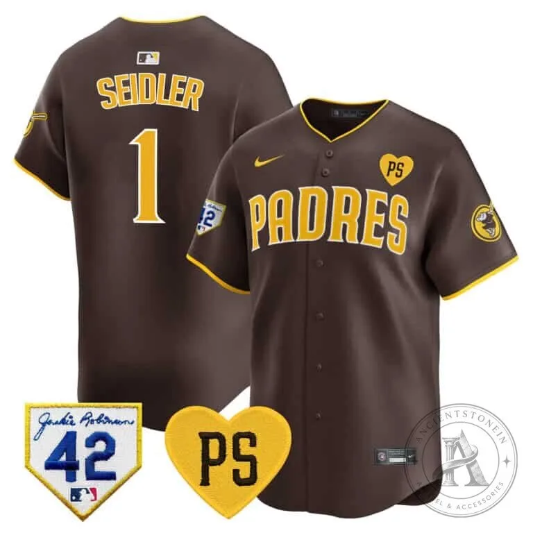 San Diego Padres Fernando Tatis Junior 2024 Jackie Robinson Day Baseball Jersey 58 San Diego Padres Fernando Tatis Junior 2024 Jackie Robinson Day Baseball Jersey