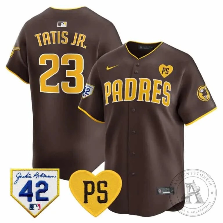 San Diego Padres Fernando Tatis Junior 2024 Jackie Robinson Day Baseball Jersey 62 San Diego Padres Fernando Tatis Junior 2024 Jackie Robinson Day Baseball Jersey
