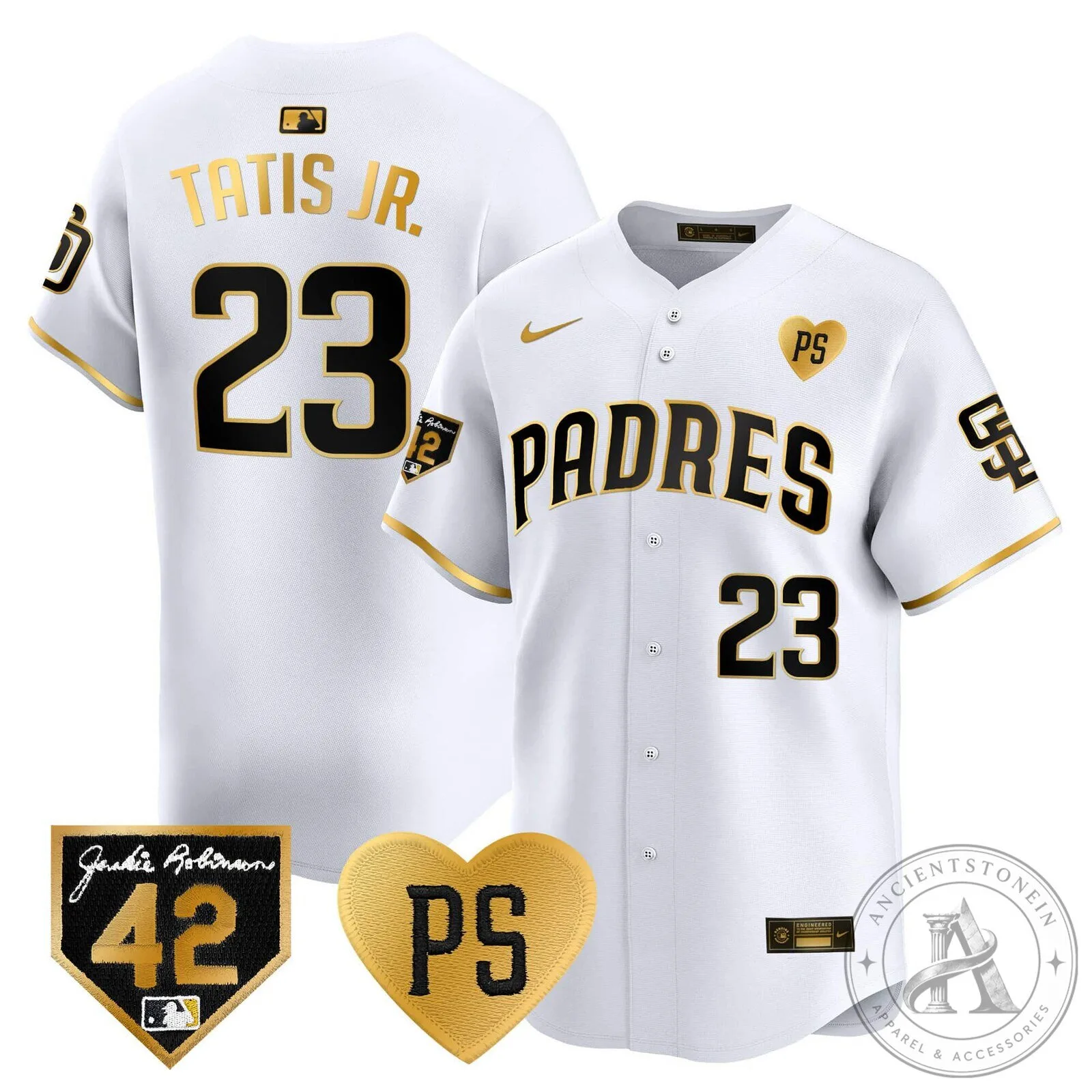 San Diego Padres Fernando Tatis Junior 2024 Jackie Robinson Day Baseball Jersey 76 San Diego Padres Fernando Tatis Junior 2024 Jackie Robinson Day Baseball Jersey