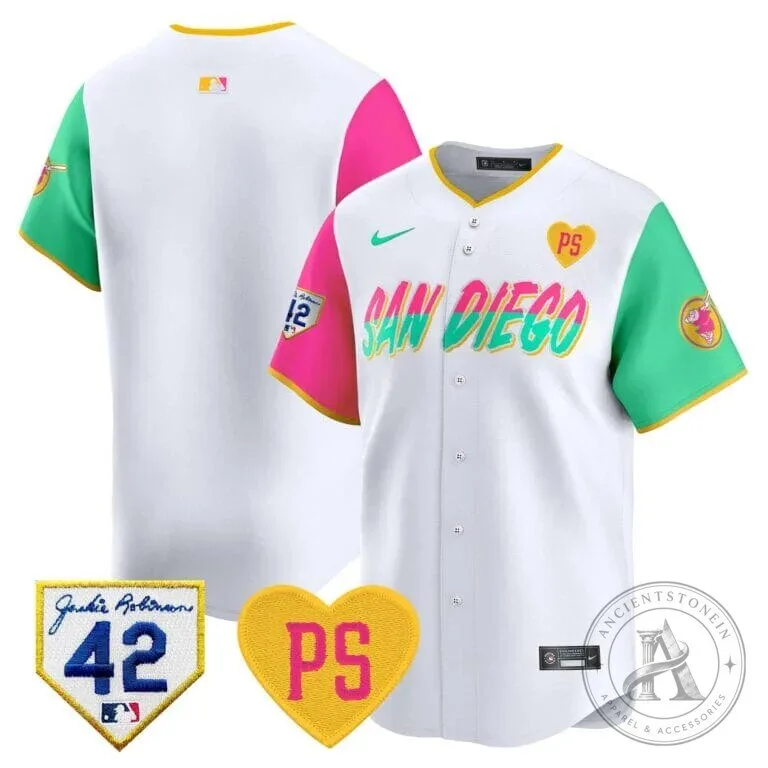 San Diego Padres Fernando Tatis Junior 2024 Jackie Robinson Day Baseball Jersey 79 San Diego Padres Fernando Tatis Junior 2024 Jackie Robinson Day Baseball Jersey