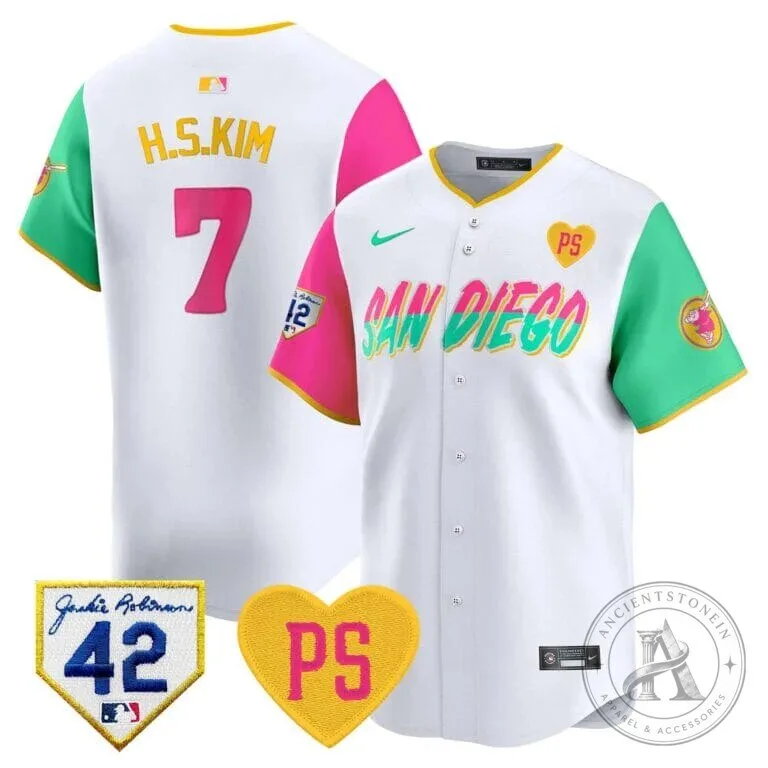 San Diego Padres Fernando Tatis Junior 2024 Jackie Robinson Day Baseball Jersey 80 San Diego Padres Fernando Tatis Junior 2024 Jackie Robinson Day Baseball Jersey