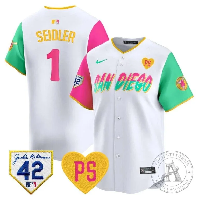 San Diego Padres Fernando Tatis Junior 2024 Jackie Robinson Day Baseball Jersey 83 San Diego Padres Fernando Tatis Junior 2024 Jackie Robinson Day Baseball Jersey
