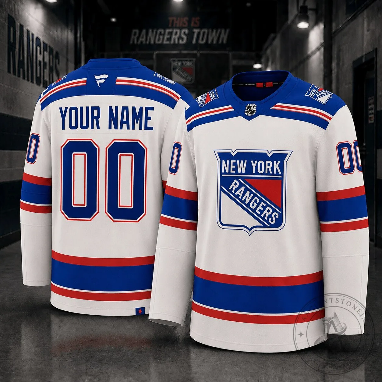 New York Rangers Hockey Jersey Personalized Fan Apparel Gift