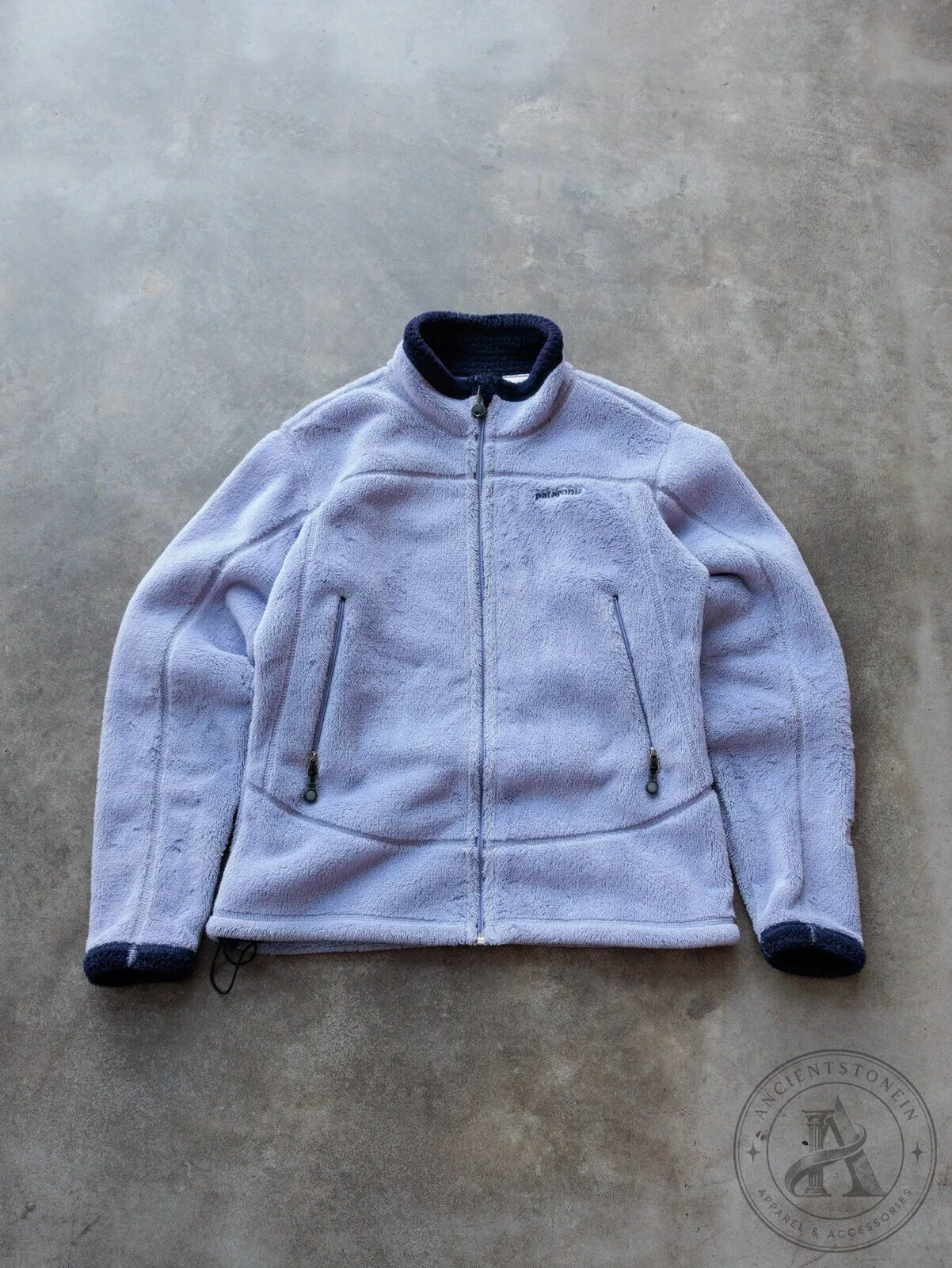 Vintage Patagonia Purple Fleece Full Zip Jacket for Women