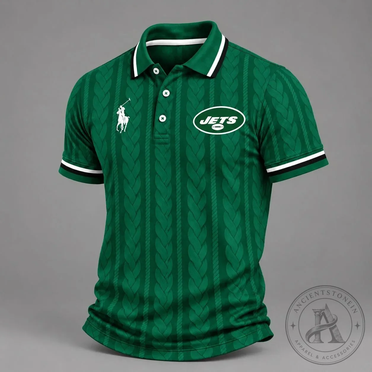 New York Jets NFL Fan Apparel Polo Shirt for Men, Women, and Youth